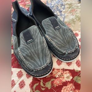 Ariat zebra print